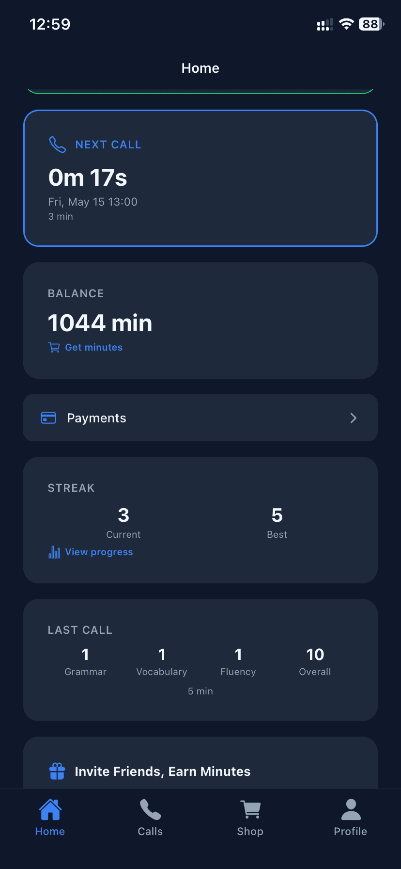 Your next call, front and center
